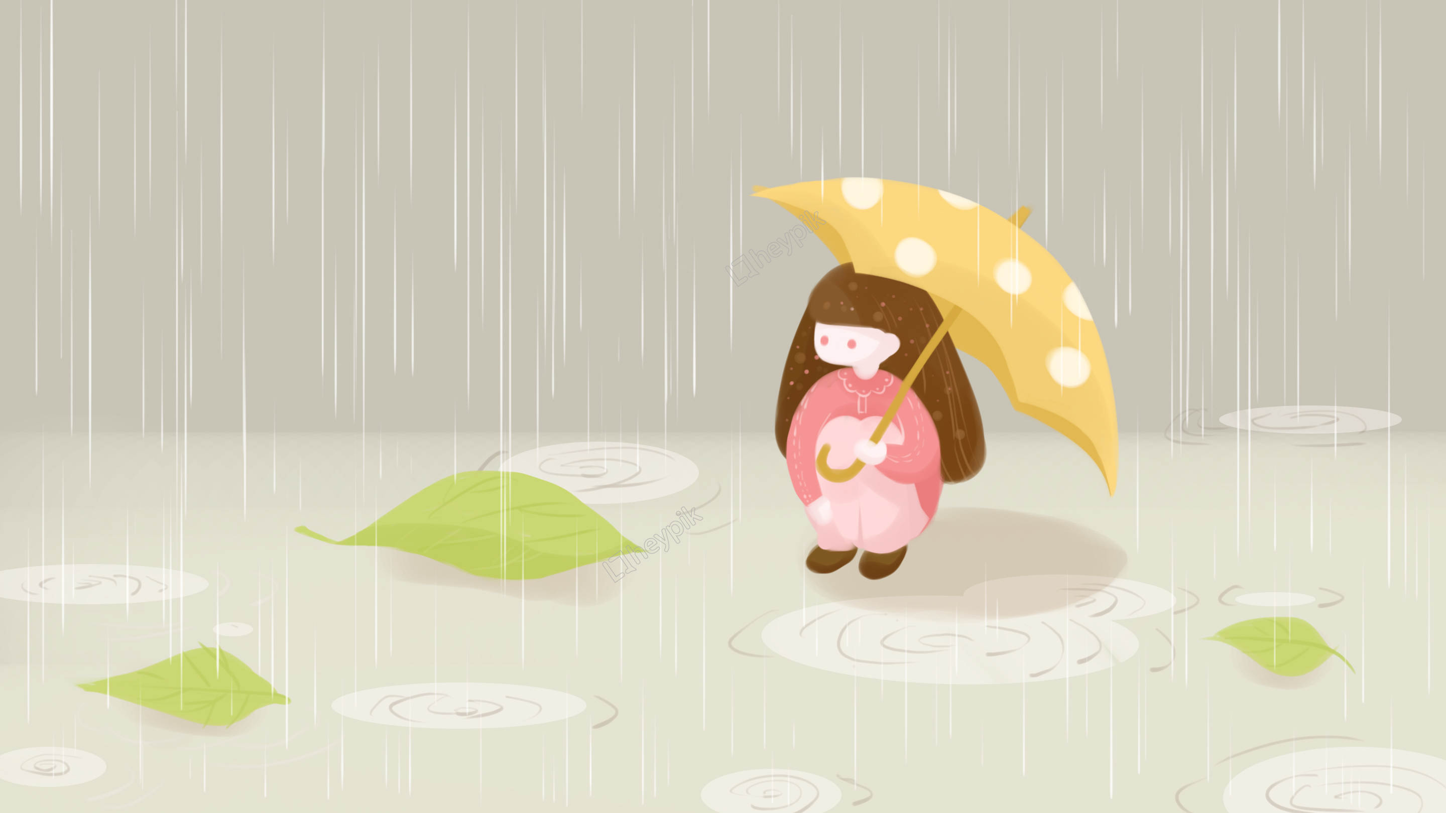 psd-rainy-day-rainy-day-little-girl-umbrella-fresh-illustration-wind-heypik-77U440C.jpg